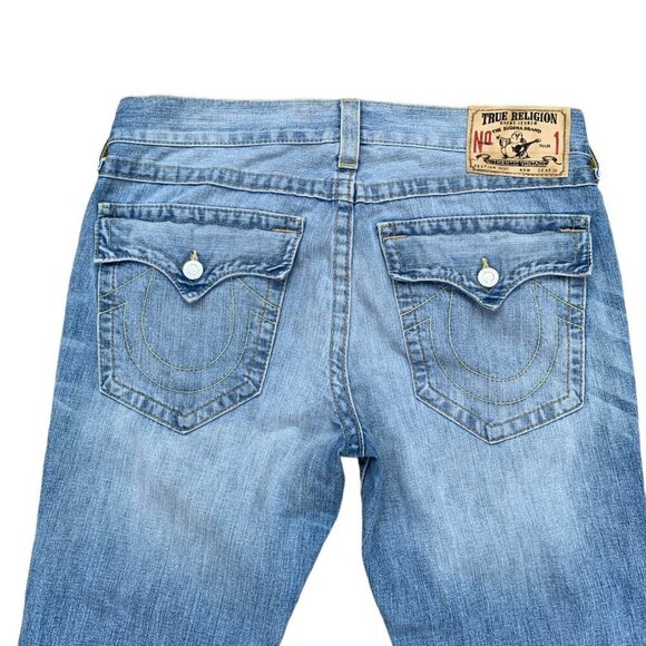 Vintage True Religion Jeans Size 36 RICKY Blue - Picture 2 of 7